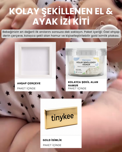 Kolay Şekillenen El & Ayak İzi Kiti
